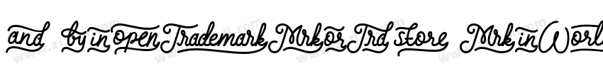 M1leScript Regular字体转换